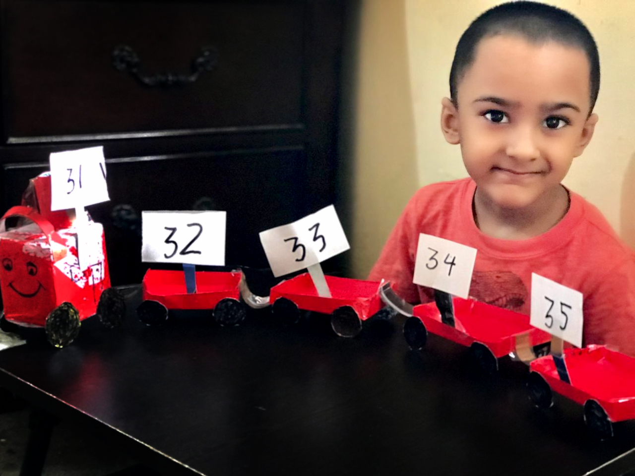 MATHS SKILLS WITH NUMBER TRAIN ACTIVITY